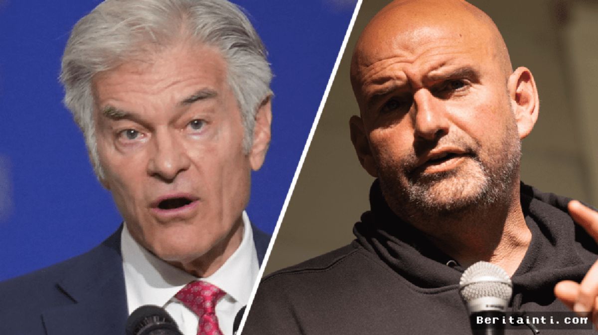 Mehmet Oz Ajak Senator Demokrat John Fetterman Bergabung ke Partai Republik