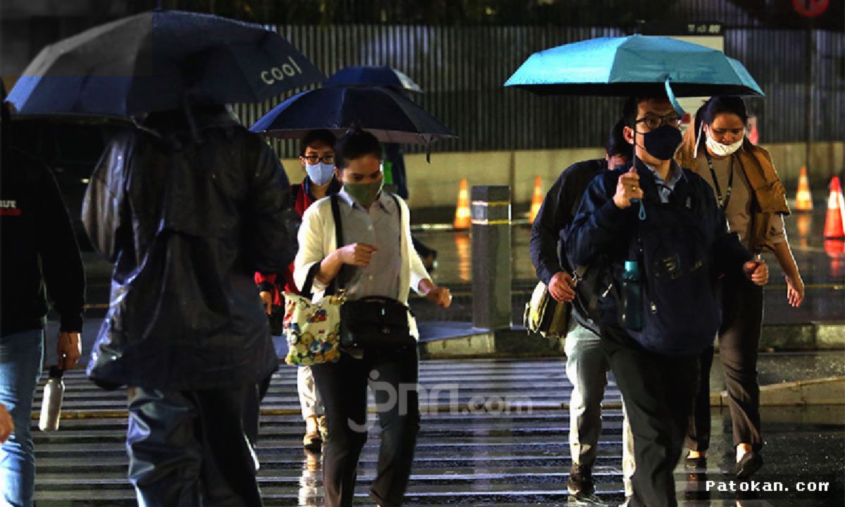 JAKARTA — BMKG Memprakirakan Hujan Berintensitas Bervariasi Guyur Wilayah Indonesia