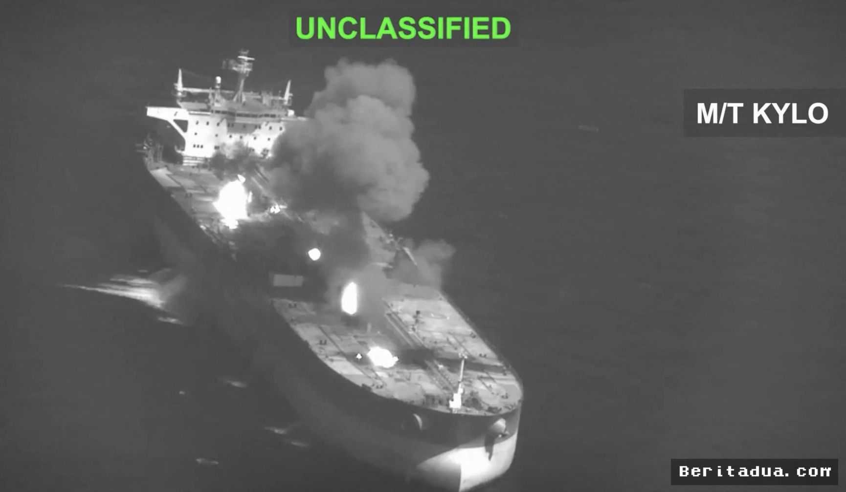 WASHINGTON — AS Serang Tanker Iran, 18 Negara Peringatkan Kehancuran Laut