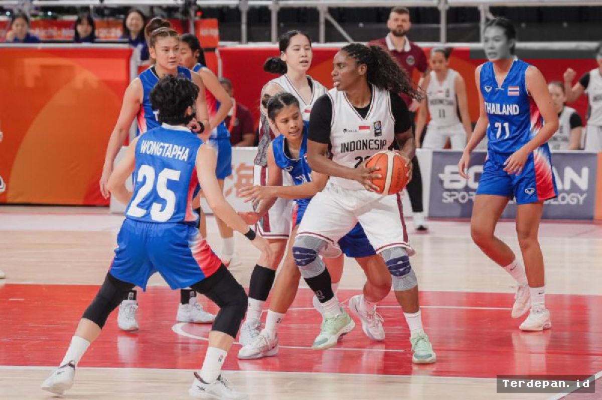 Timnas Basket Putri Indonesia Tumbangkan Thailand dengan Skor 61-52