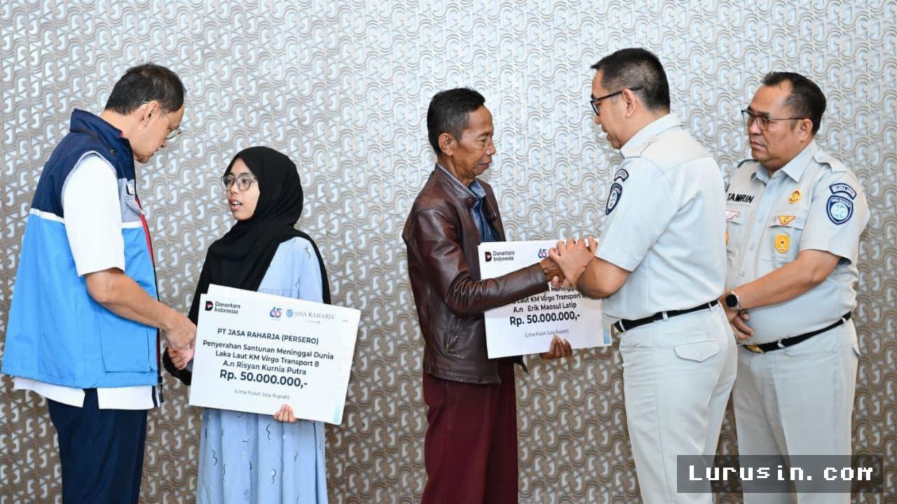 Jasa Raharja Tuntaskan Penyerahan Santunan Korban KM Virgo Transport 8