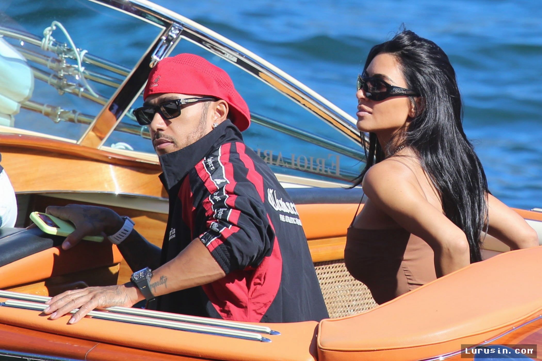 Kim Kardashian dan Lewis Hamilton Terlihat Liburan Bersama di Italia