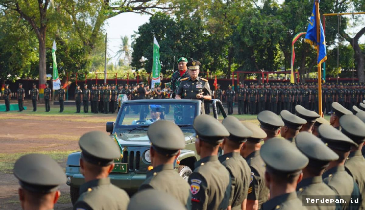Pangdam IX/Udayana Lantik 1.853 Prajurit Tamtama Gelombang II