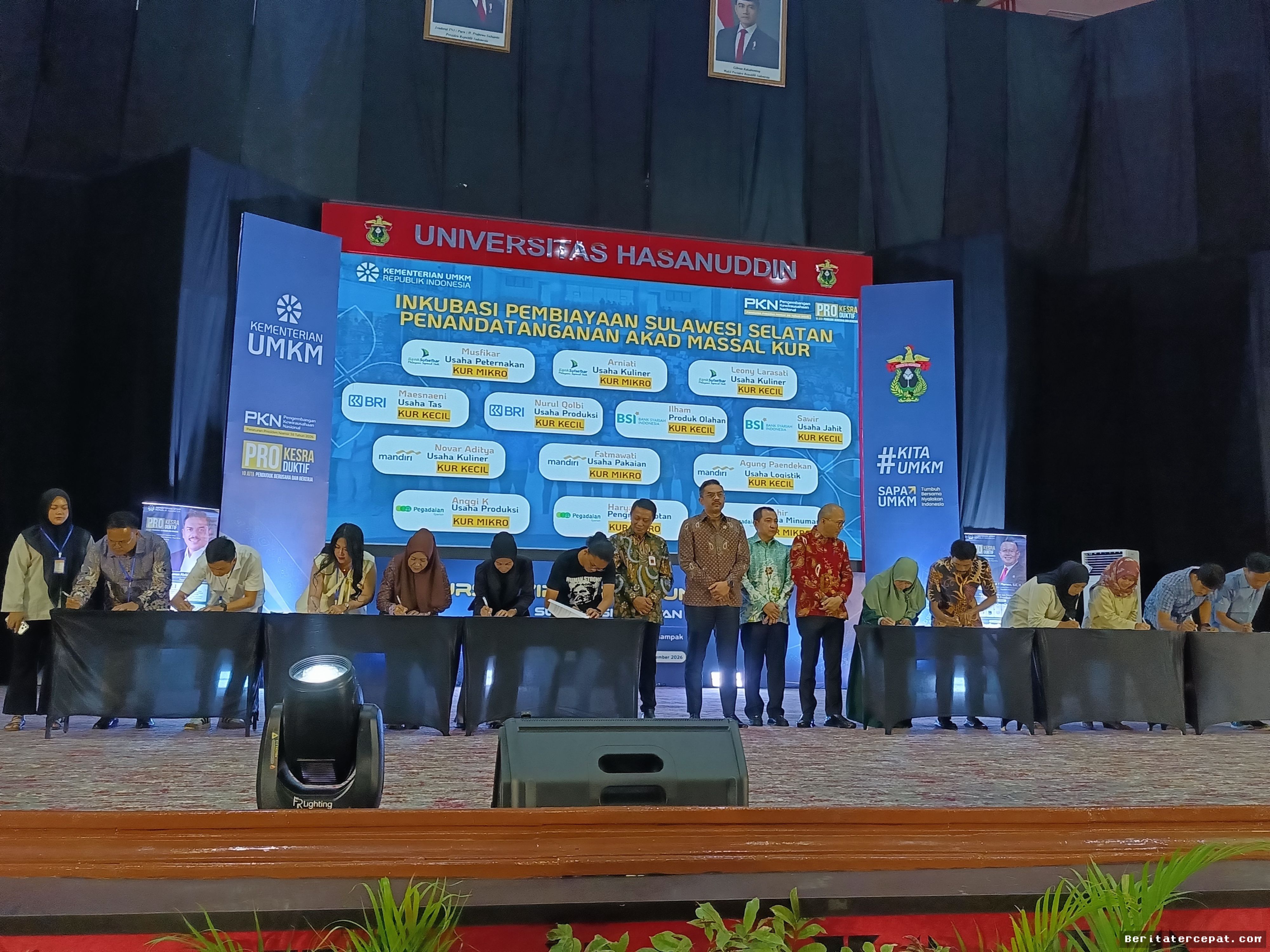 MAKASSAR — Kementerian UMKM Perkuat Ekosistem Kewirausahaan Sulawesi Selatan
