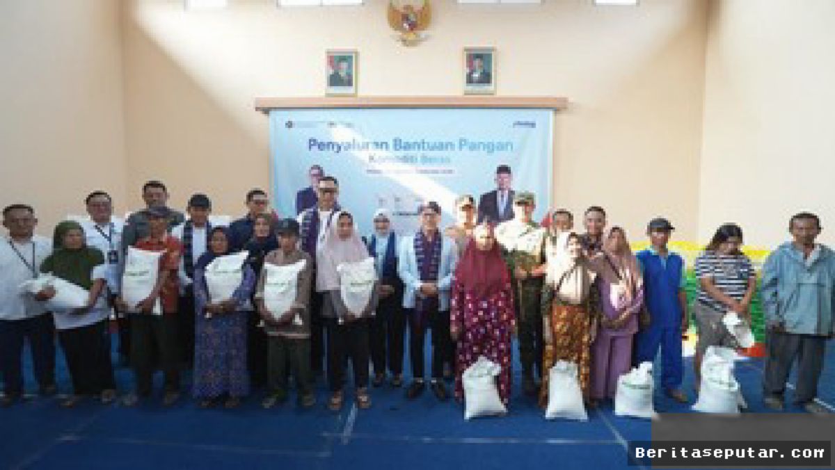 Bulog Salurkan 7.542 Ton Beras Bantuan Pangan di Kediri