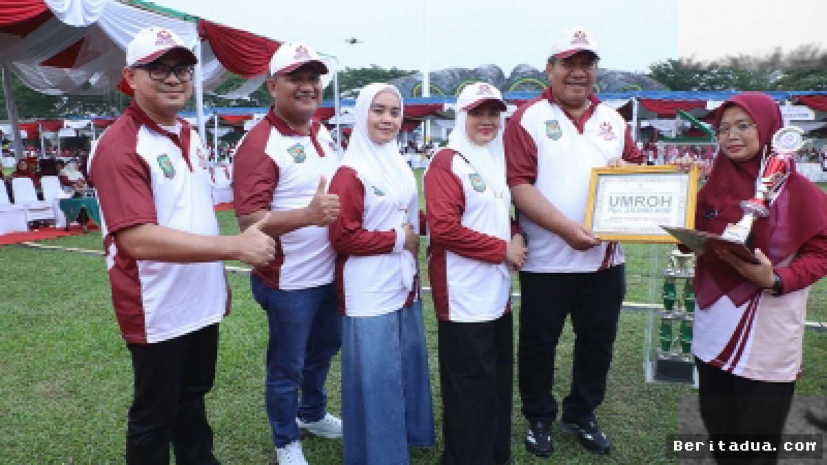 ASAHAN — Kisaran Barat Juara Umum Jambore Posyandu, Winarti Raih Umrah