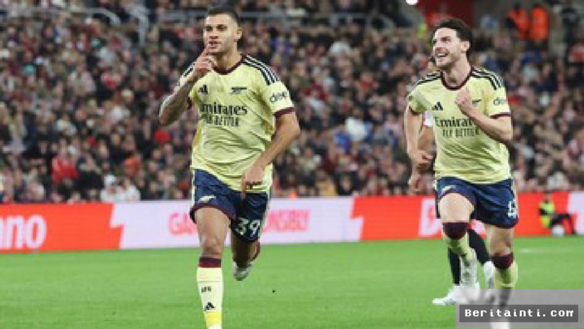 Arsenal Pertahankan Rekor Sempurna Usai Tundukkan Sunderland di Liga Inggris