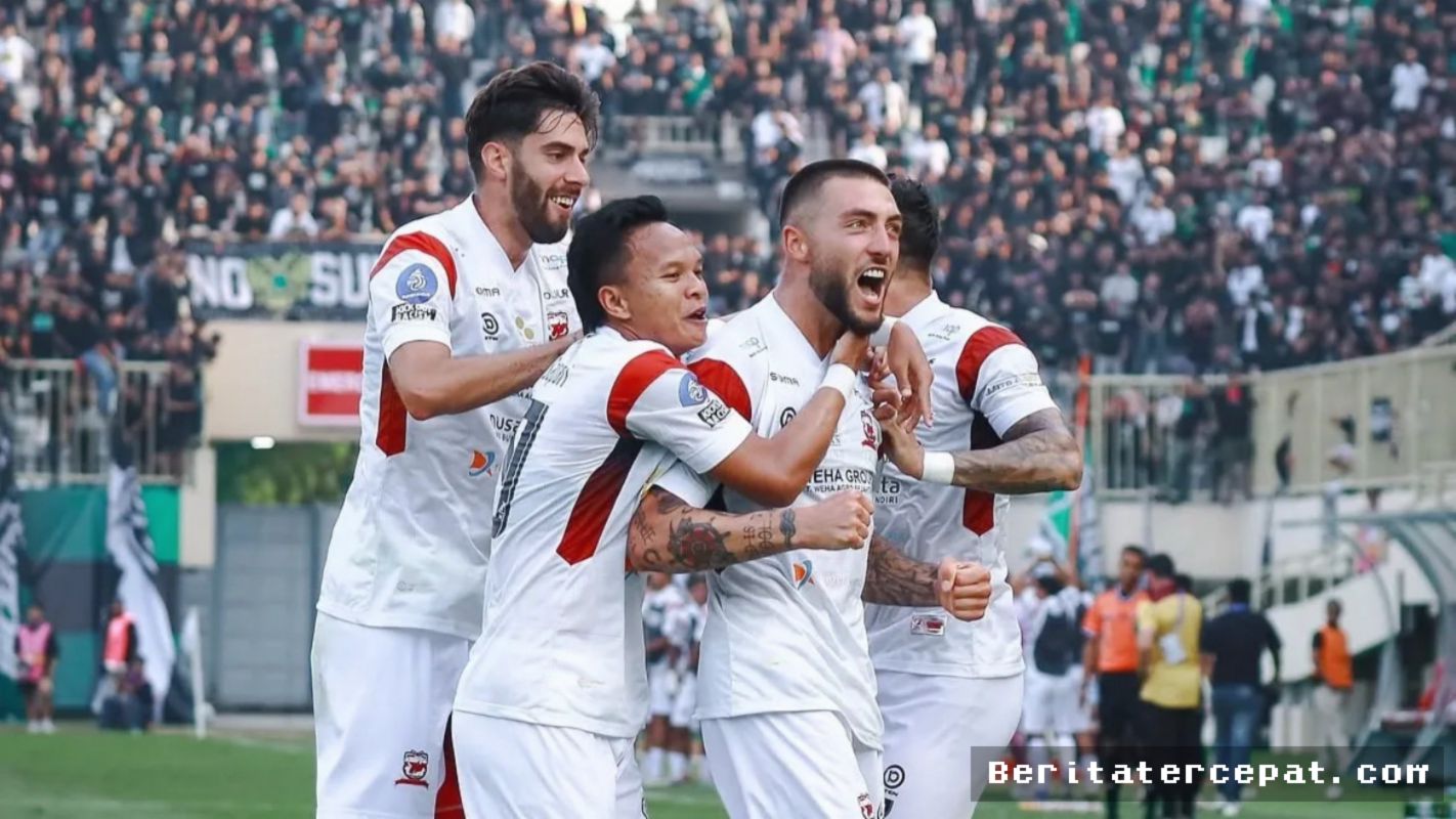 PAMEKASAN — Madura United Ancam PSIM Yogyakarta di Pekan Ketiga Super League