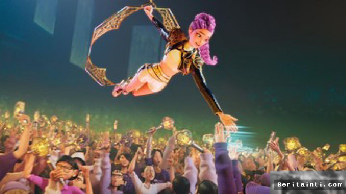 KPop Demon Hunters Cetak Rekor 63 Pekan di Top 10 Netflix