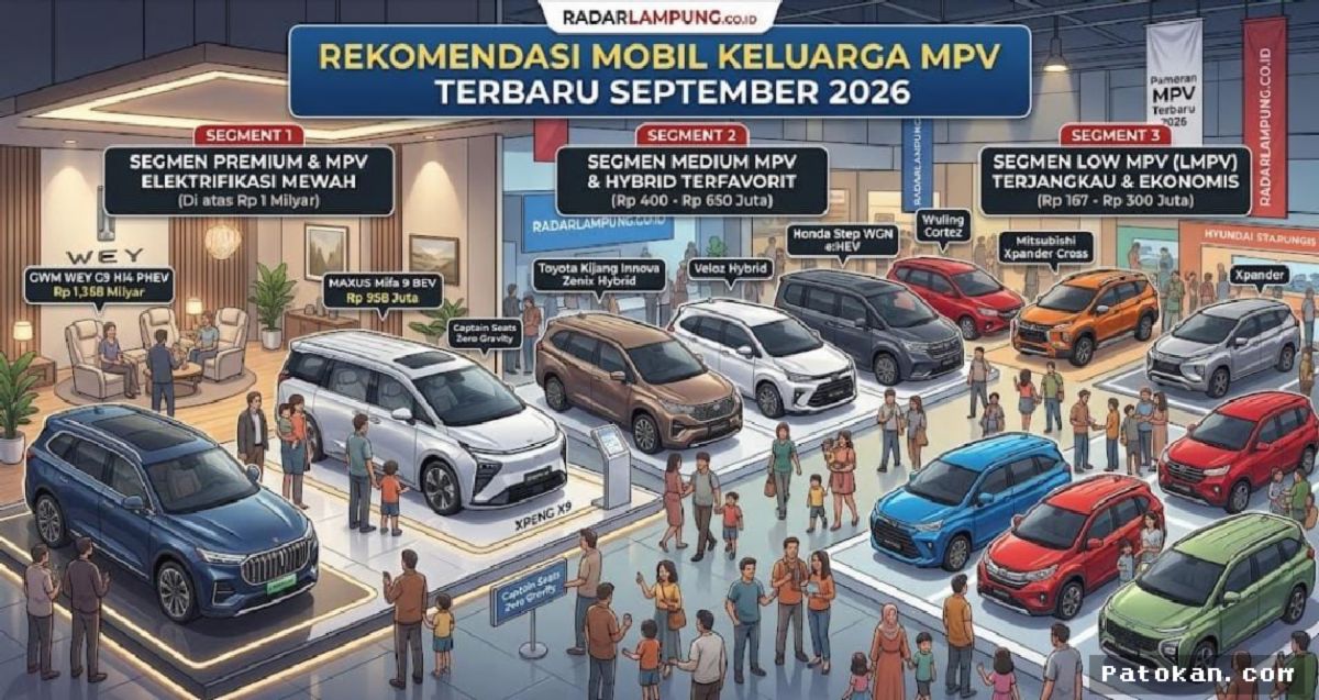 JAKARTA — Pasar MPV Indonesia Didominasi Model Elektrifikasi Mewah