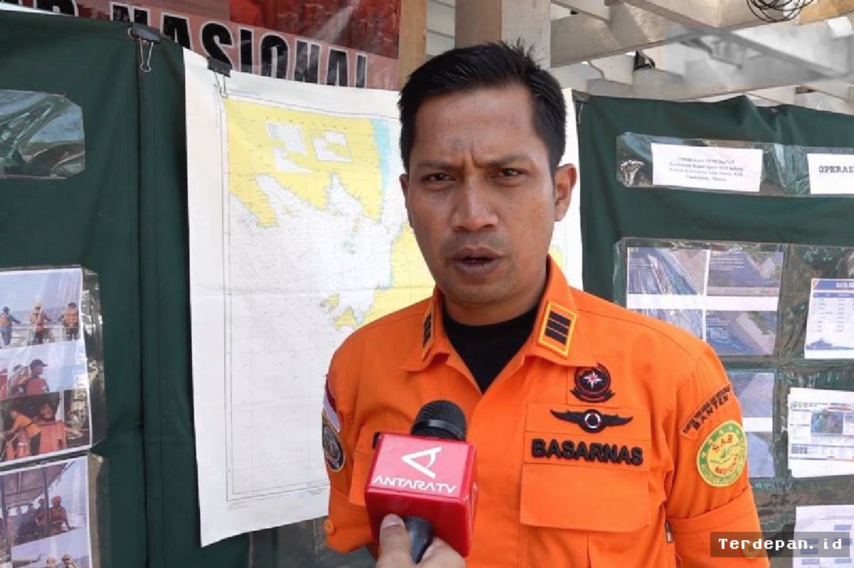Basarnas Kerahkan Personel Telusuri Koordinat Drone Pencarian Kapal Arupadhatu