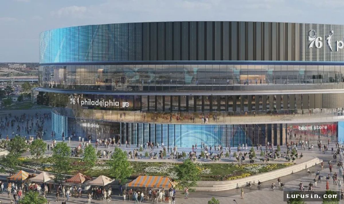 PHILADELPHIA — Sixers Siapkan Stadion Megah Baru Rampung Tahun 2030