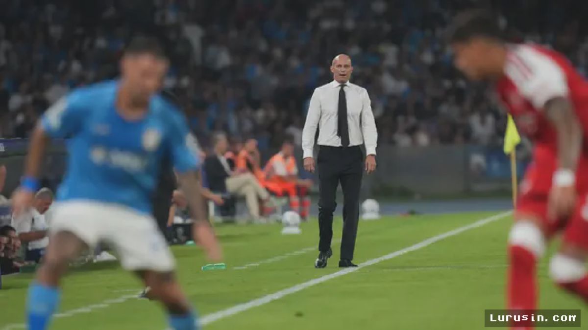 NAPOLI — Taktik Massimiliano Allegri Bikin Arsenal Frustrasi di Liga Champions