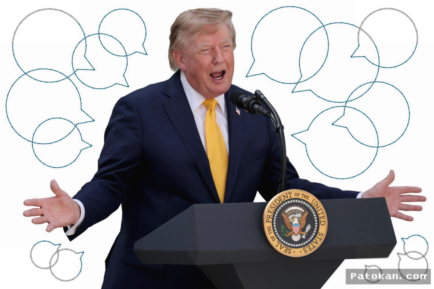 Trump Ubah Narasi Perang Iran Enam Bulan Terakhir