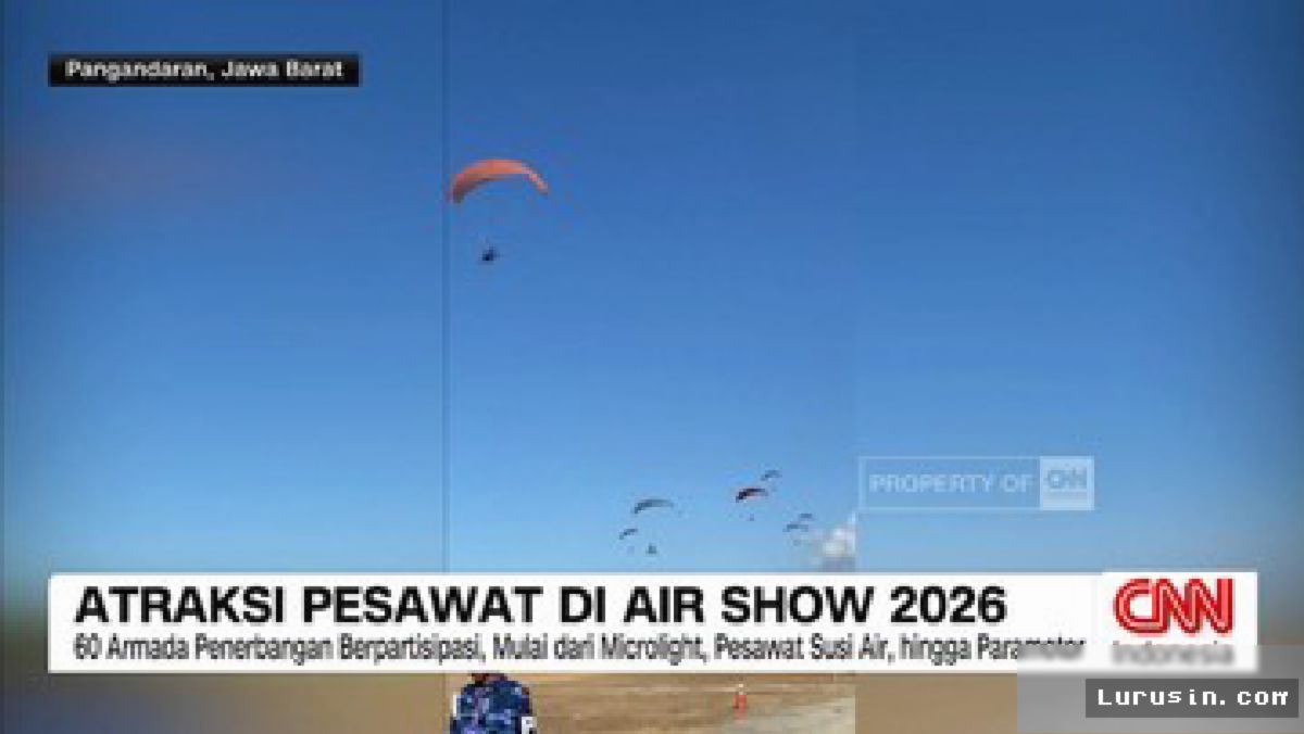 Pangandaran — Air Show 2026 Pukau Ribuan Penonton Pesisir Selatan
