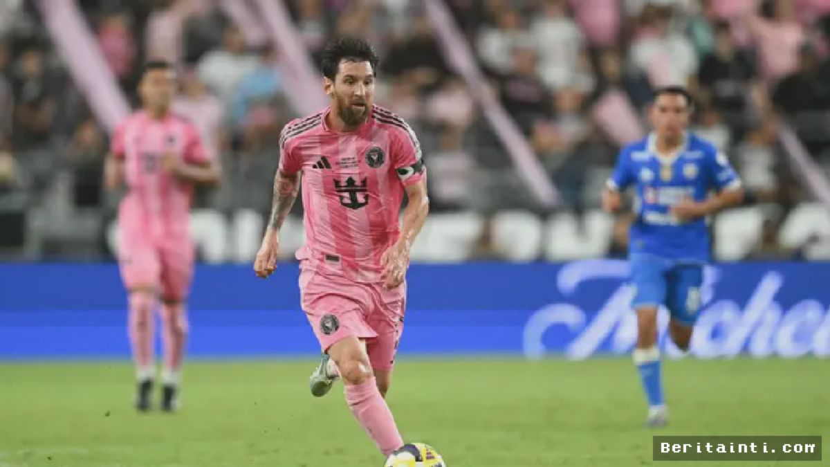 MIAMI — Lionel Messi Pimpin Inter Miami di Final Campeones Cup