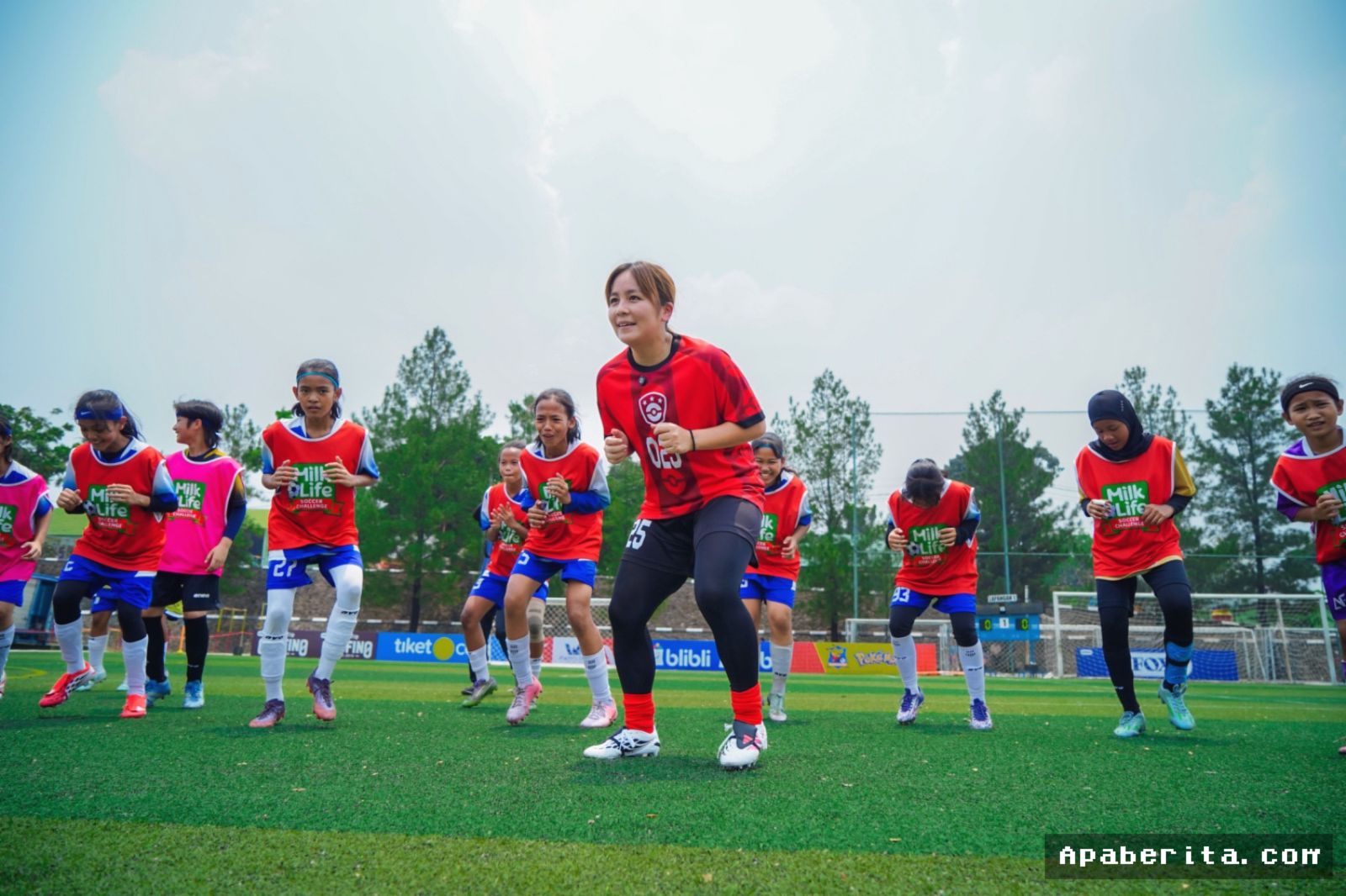 Legenda Jepang Bagikan Ilmu Sepak Bola Putri di Jakarta