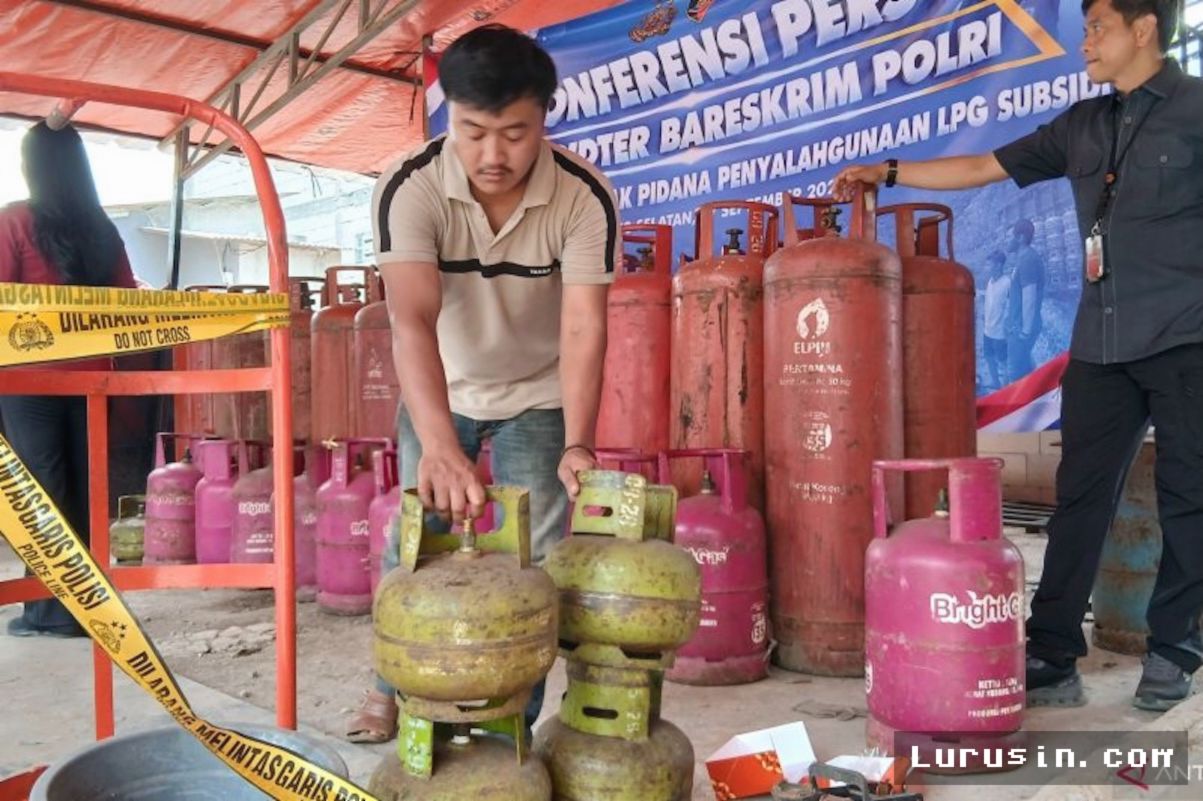 Tangerang Selatan — Bareskrim Polri Bongkar Pengoplosan LPG Bersubsidi
