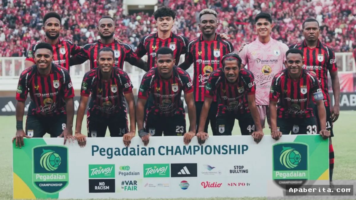 Persipura Resmi Pilih Sidoarjo Jadi Markas Championship Musim Depan