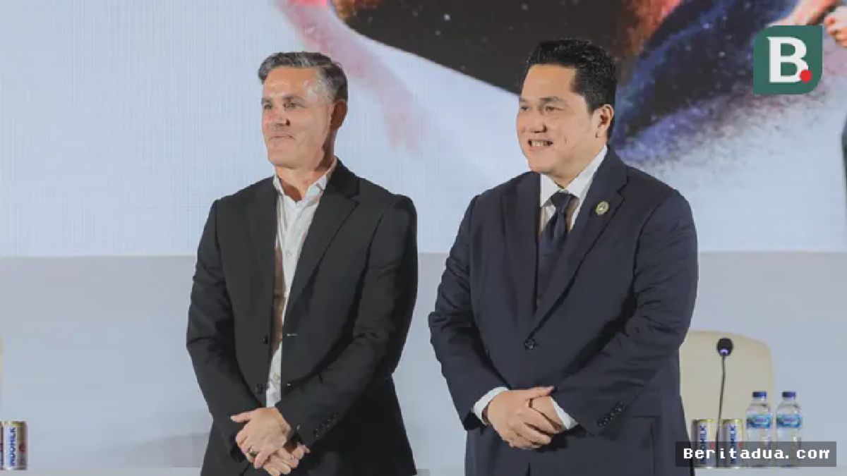 JAKARTA — Erick Thohir Resmi Tunjuk John Herdman Latih Timnas Indonesia