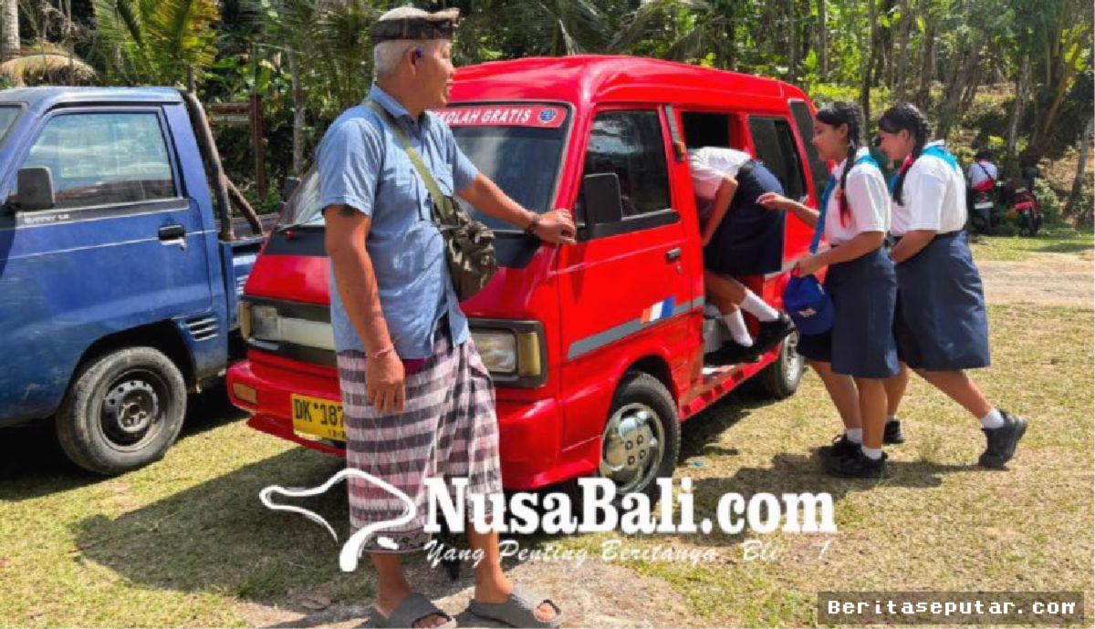 Gianyar Luncurkan Angkutan Siswa Gratis, Sopir Angkot Rasakan Berkah Pendapatan