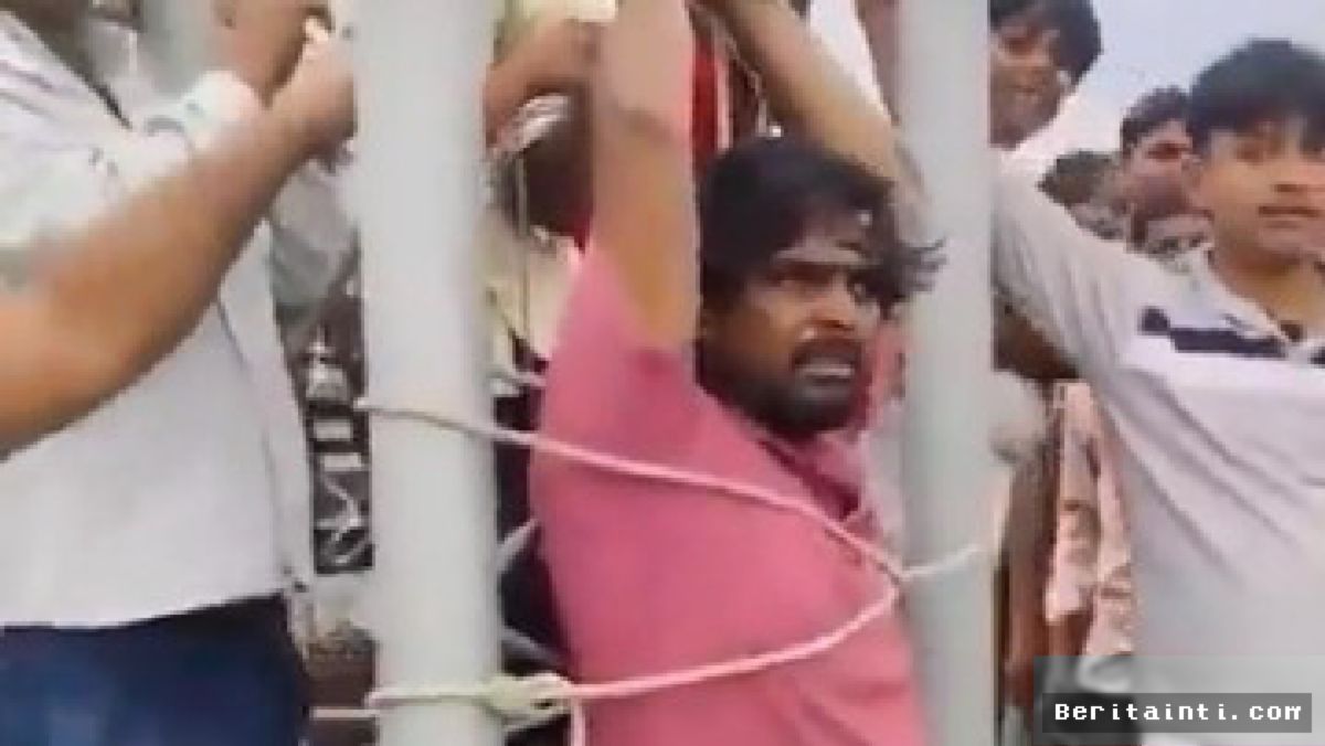 INDIA — Kesal Internet Lemot, Warga Uttar Pradesh Ikat Teknisi Menara