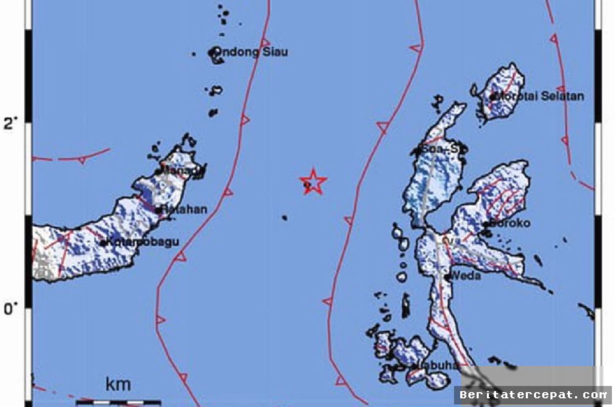 Gempa Magnitudo 5,1 Guncang Jailolo, BMKG Konfirmasi Tidak Berpotensi Tsunami
