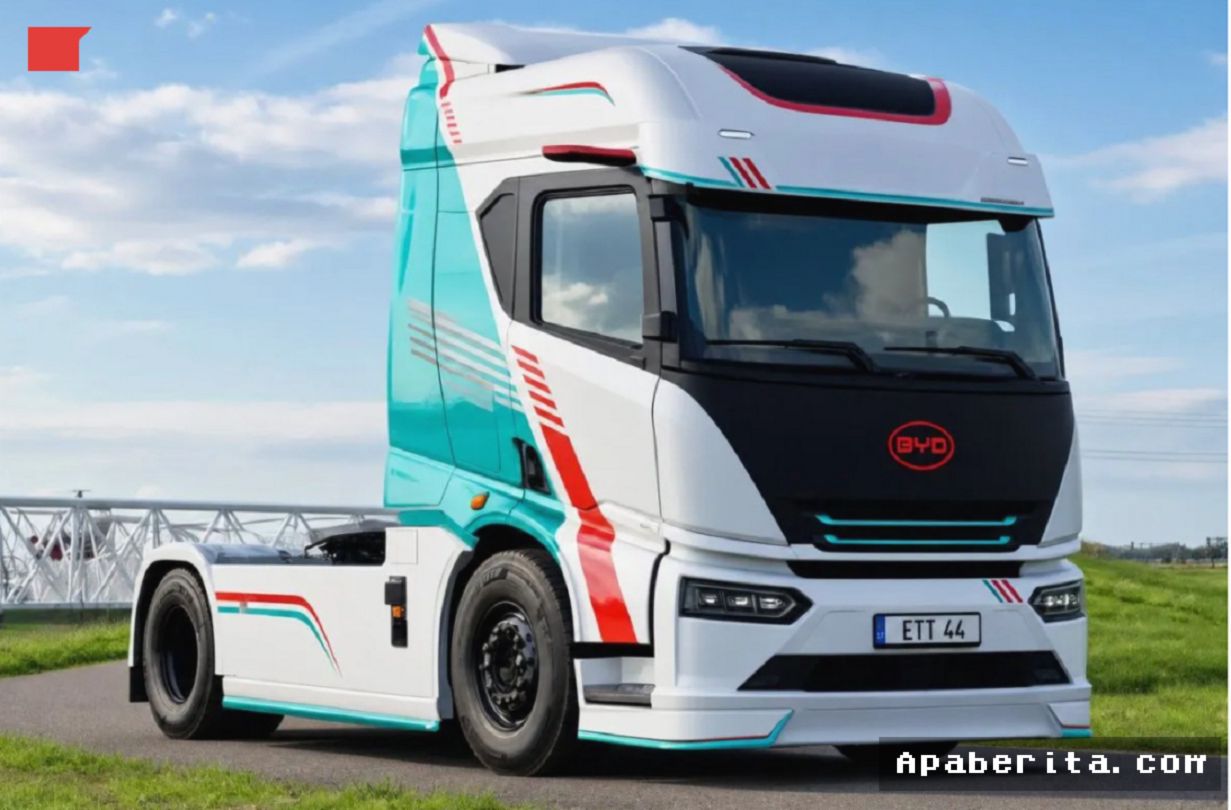 BYD Resmi Luncurkan Truk Listrik Canggih ETT 44 di Jerman