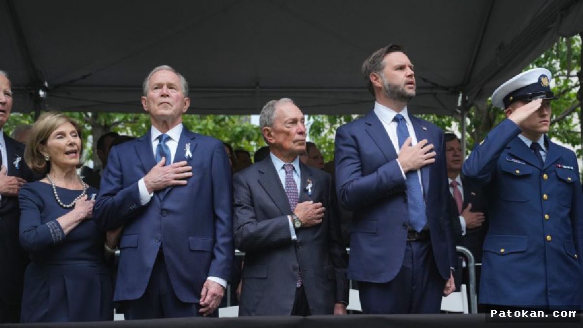TEXAS — George W. Bush Ungkap Lukisan Momen Tragedi 9/11