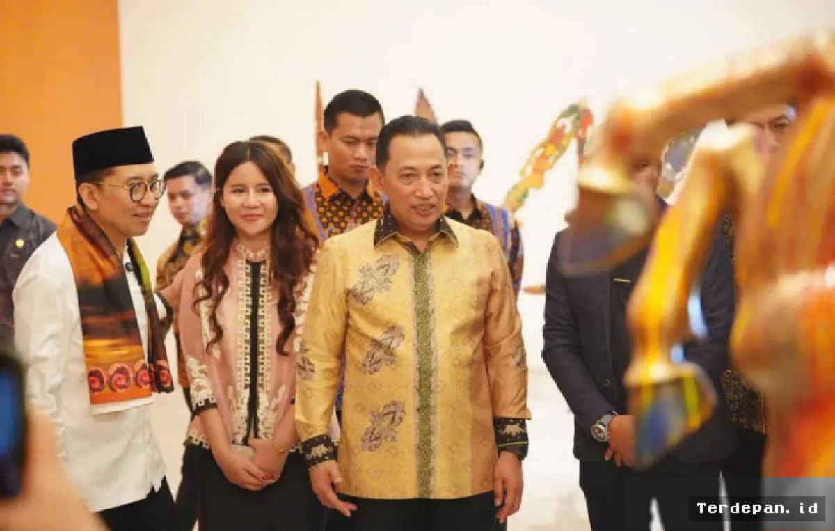 Kapolri Hadiri Pameran Nasirun, Tegaskan Komitmen Rawat Budaya Bangsa