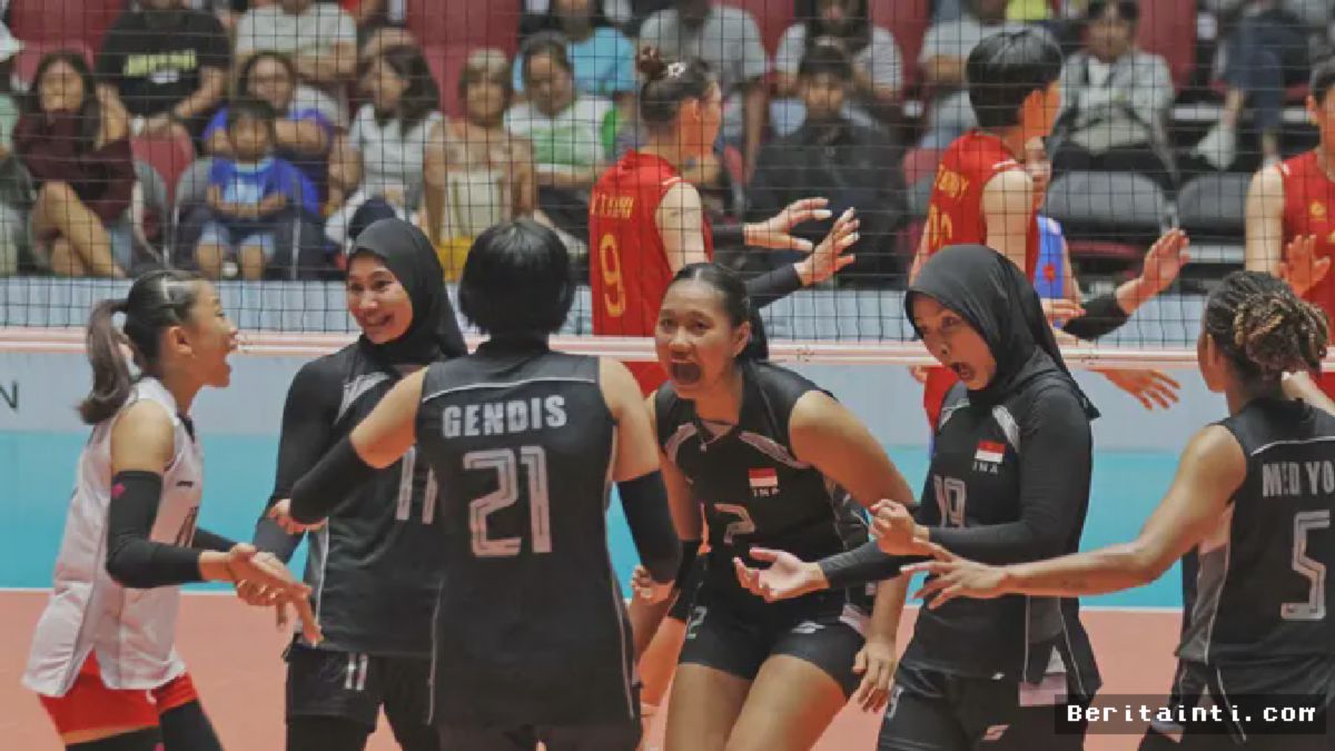 Timnas Voli Putri Indonesia Finis Ketiga di Pool B AVC Cup 2026