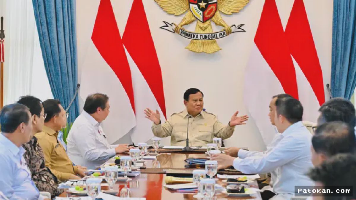 JAKARTA — Presiden Prabowo Pimpin Rapat Terbatas Antisipasi El Nino