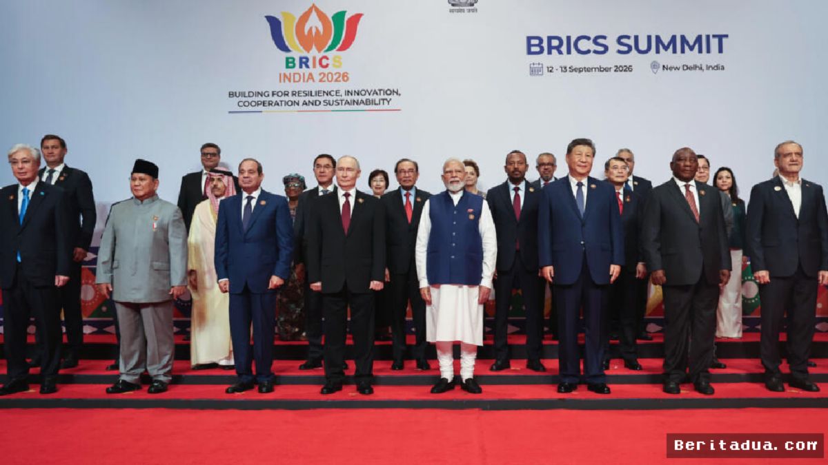 KTT BRICS — India, Tiongkok, dan Rusia Perkuat Aliansi Ekonomi Global