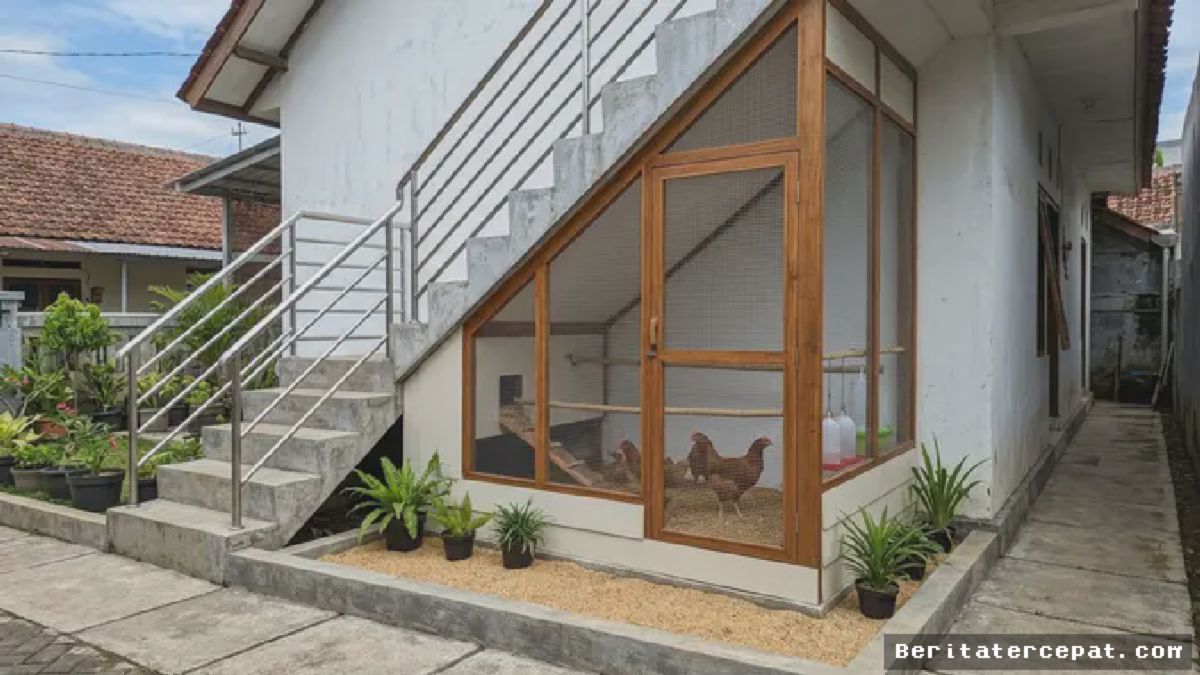Komunitas Urban Farming Kembangkan Kandang Ayam Bebas Bau Lahan Sempit