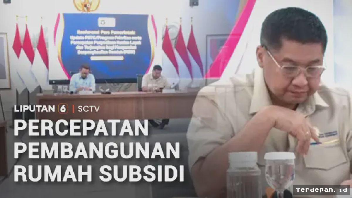 Pemerintah Kebut Pembangunan Tiga Juta Rumah Subsidi Senilai Rp61,65 Triliun