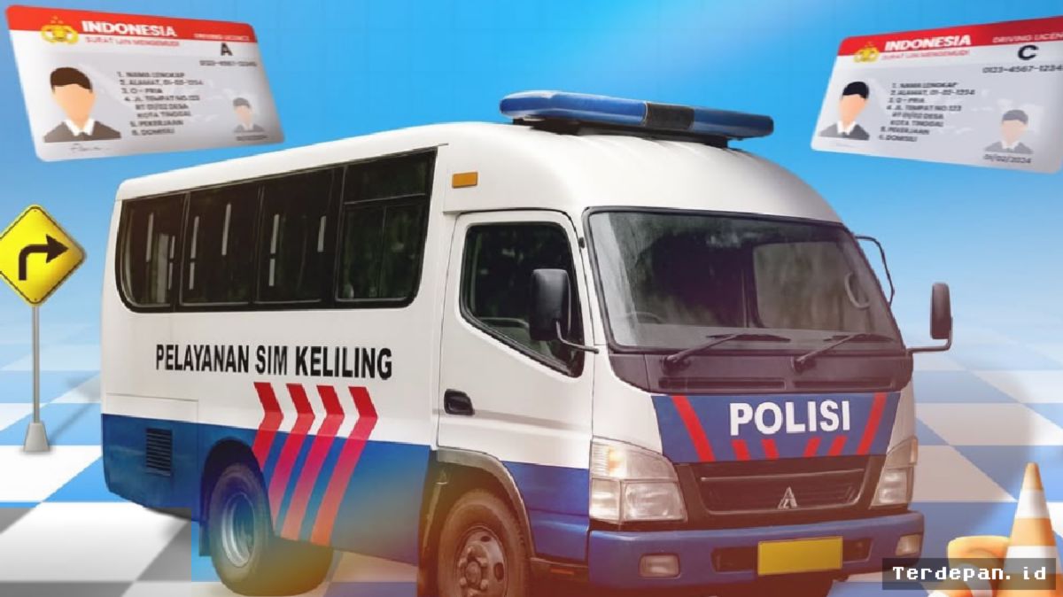 JAKARTA — SIM Keliling Jakarta Beroperasi Hari Ini Hingga Siang
