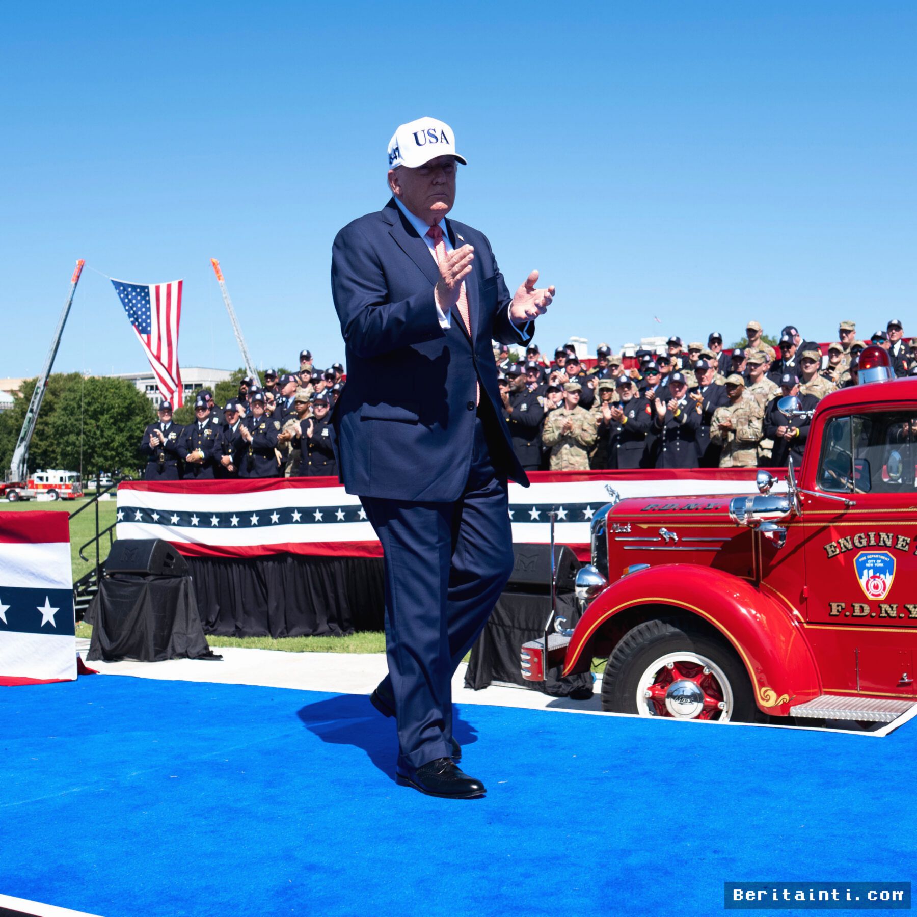 DALLAS — Donald Trump Uji Pengaruh Politik di Tengah Isu Isolasi Internal