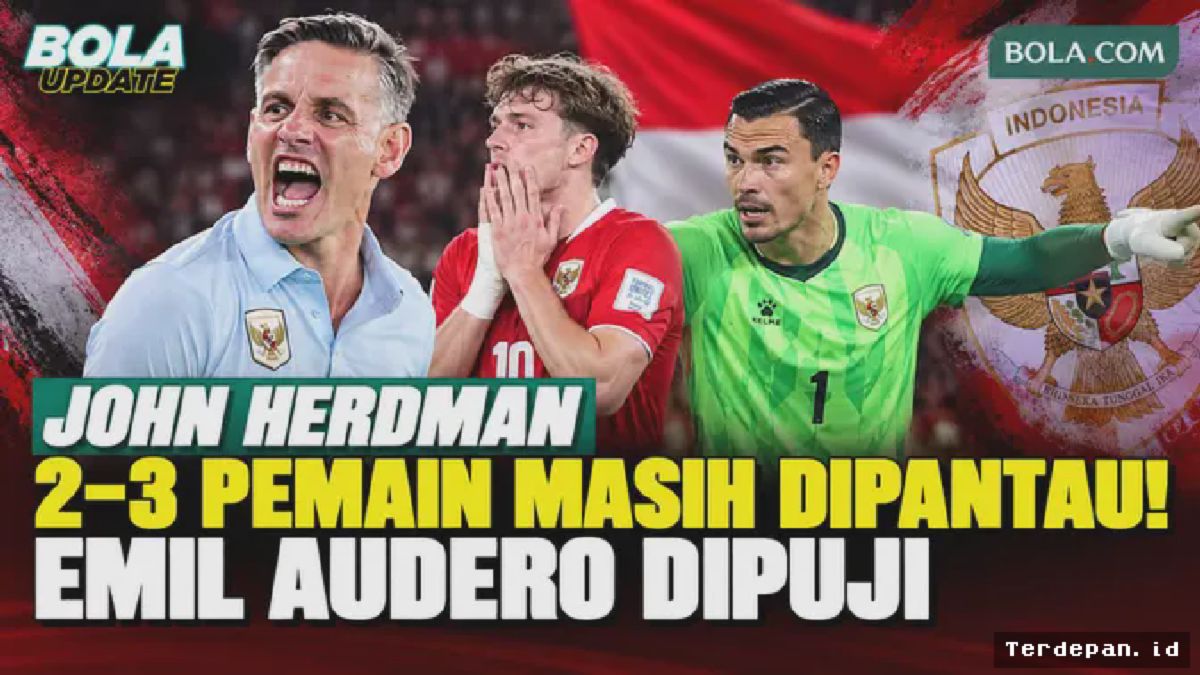 JAKARTA — Herdman Finalisasi Skuad Indonesia, Emil Audero Turut Disorot