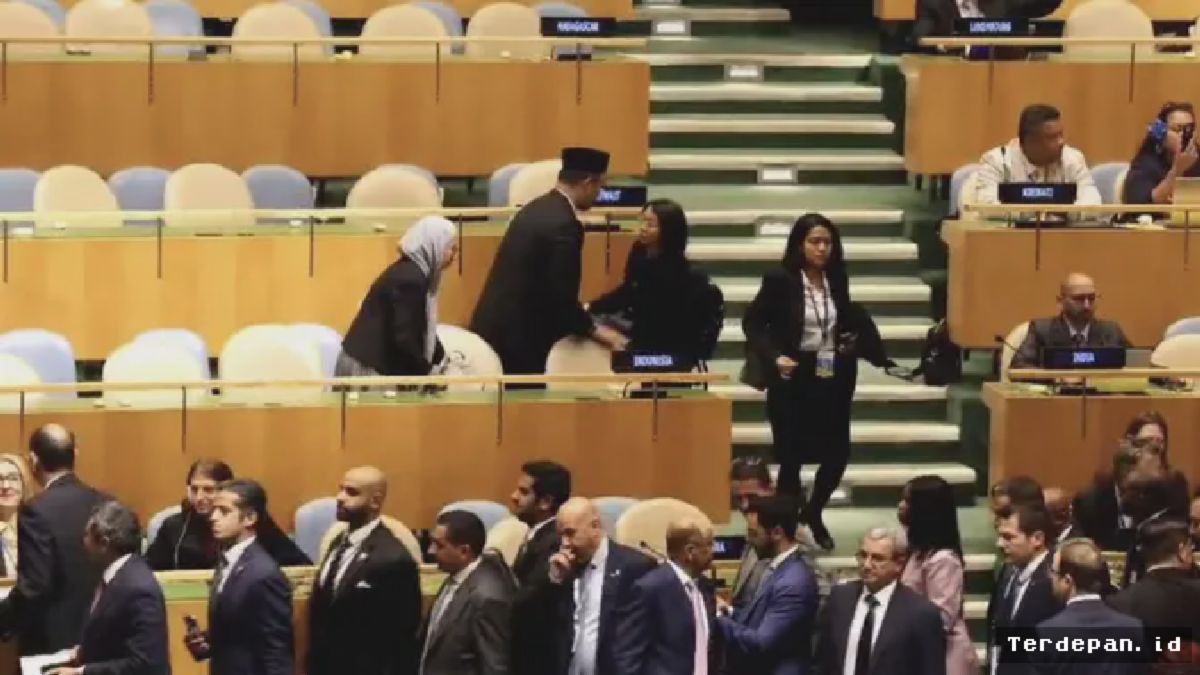 Delegasi Indonesia Walk Out dari Sidang ke-81 PBB di New York