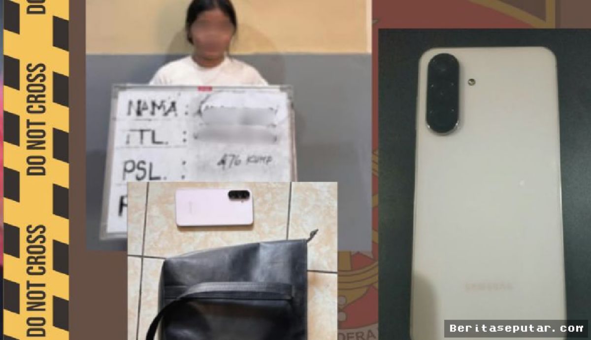 DENPASAR — Remaja Perempuan Curi HP Temannya Saat Numpang Kepang Rambut