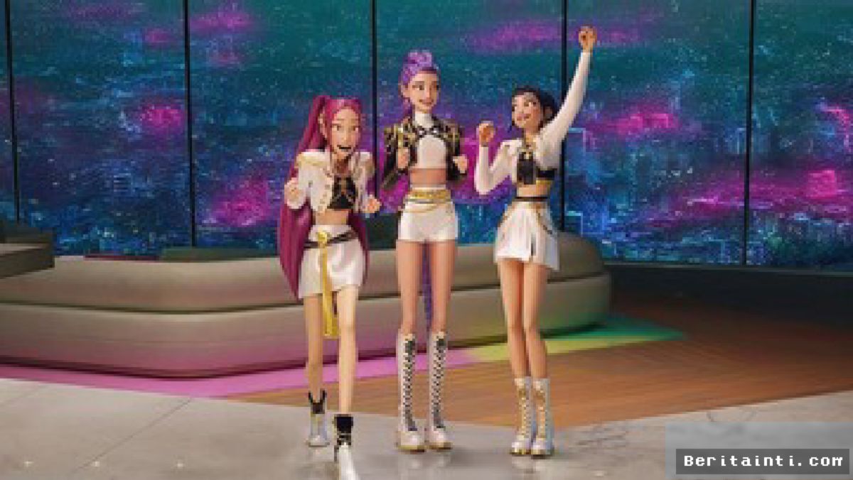 Film Animasi KPop Demon Hunters Kembali Tembus Top 10 Netflix