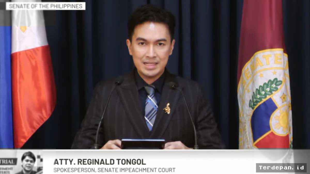 MANILA — Senat Filipina Klarifikasi Aturan Suara Pemakzulan Sara Duterte