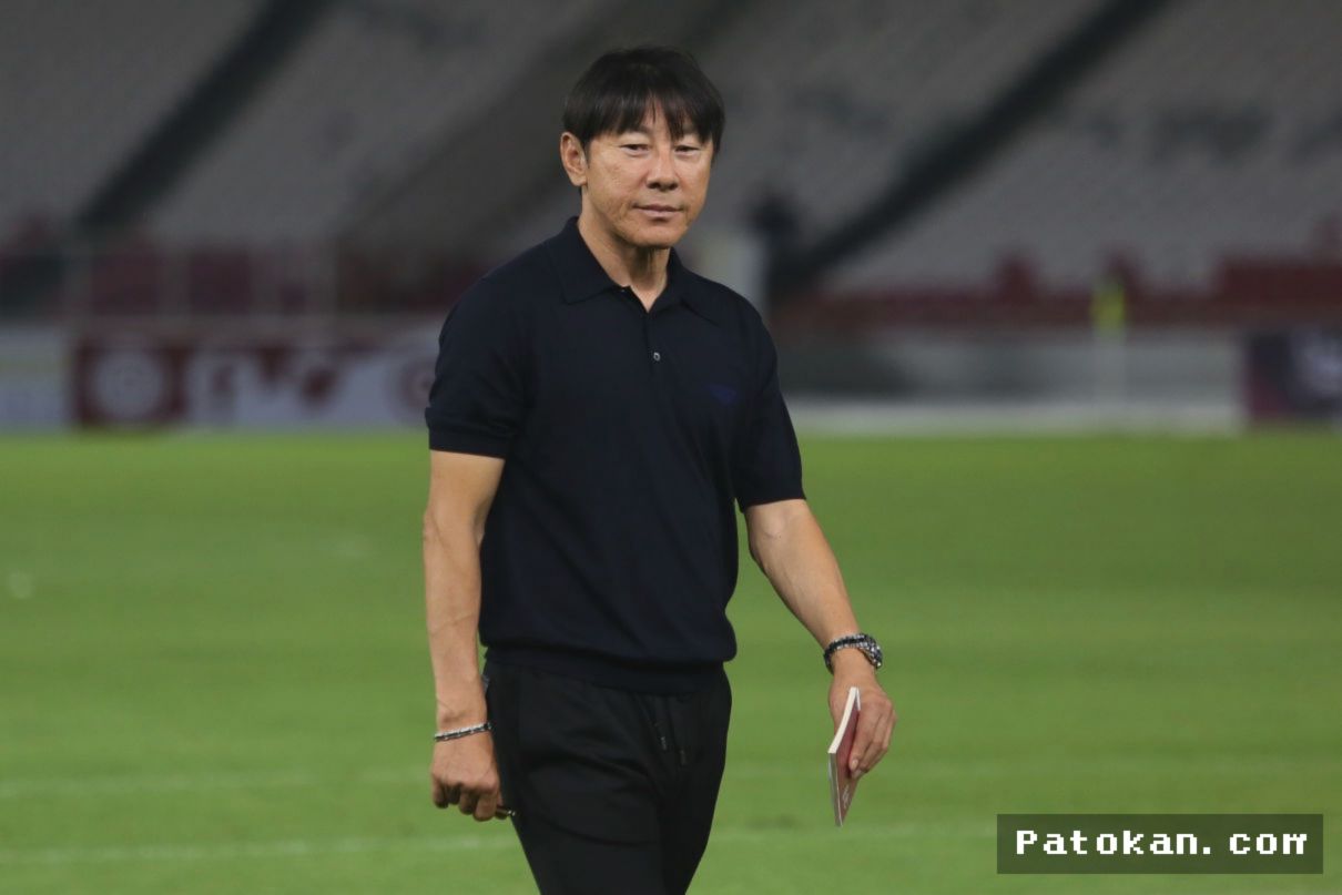 JAKARTA — Shin Tae-yong Antusias Pantau Duel Persija vs Persib di GBK