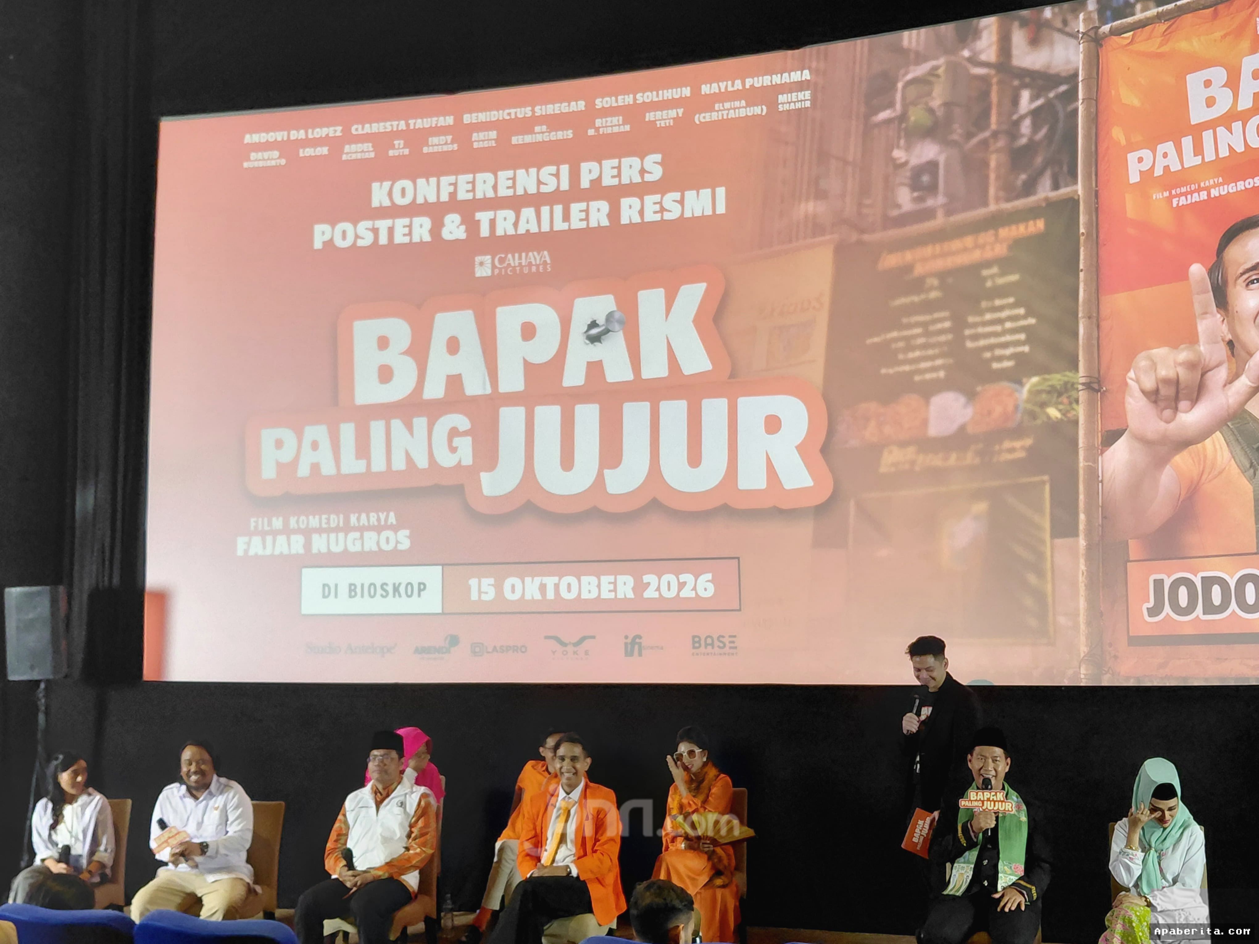 JAKARTA — Soleh Solihun Perankan Calon Wagub di Film Bapak Paling Jujur