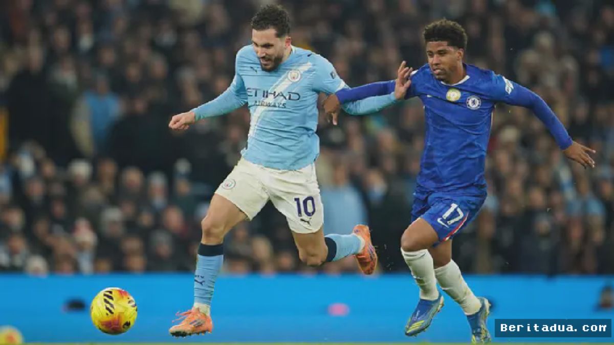 MANCHESTER — Manchester City dan Chelsea Berbagi Poin Dalam Duel Sengit