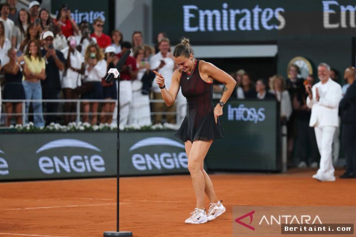 NEW YORK — Sabalenka Lolos ke Final US Open Empat Kali Beruntun