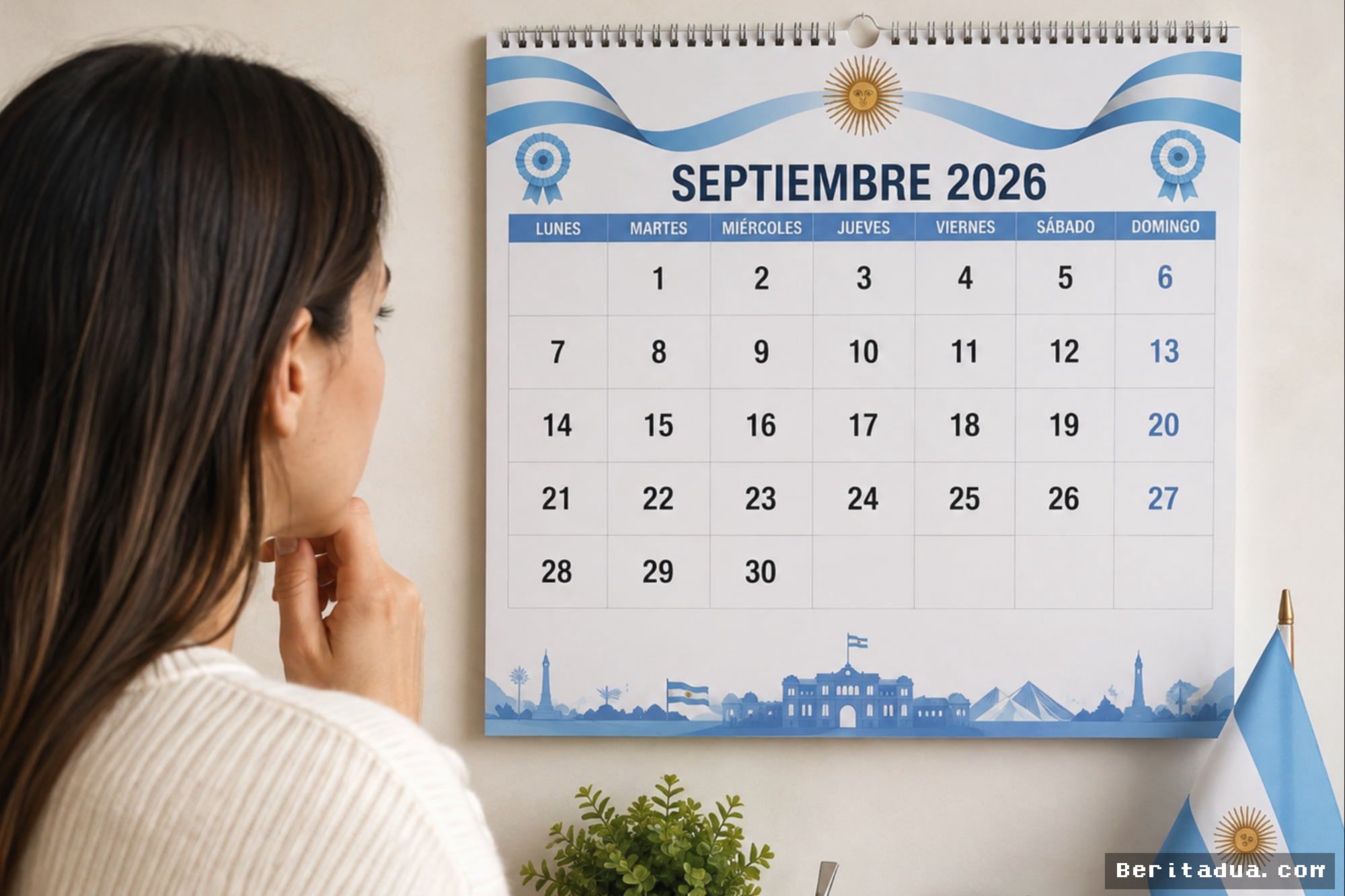 ARGENTINA — Kalender September 2026 Dipastikan Tanpa Hari Libur Nasional