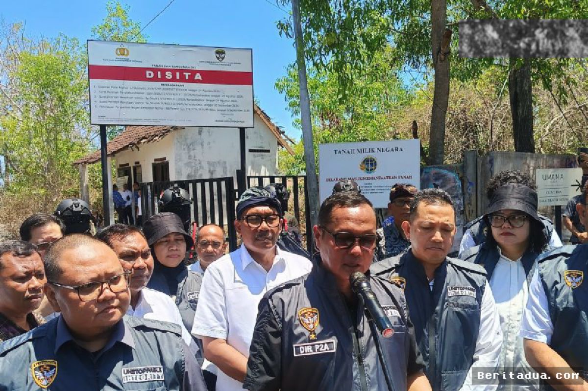 Polri Sita Tanah Negara Senilai Rp4,8 Triliun di Ungasan Bali