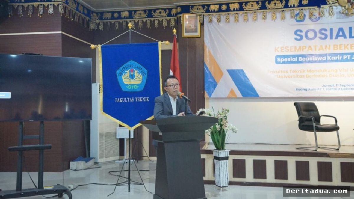 BANDAR LAMPUNG — BEM FT Unila Buka Peluang Karier Mahasiswa ke Jepang