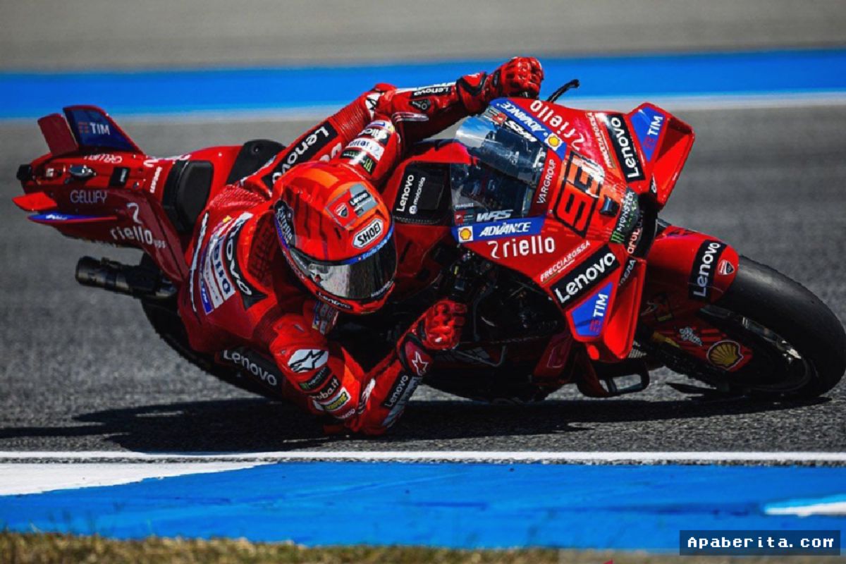 MOTOGP — Marc Marquez dan Jorge Martin Imbang Poin di Austria